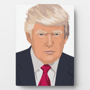 DONALD TRUMP PLAQUE