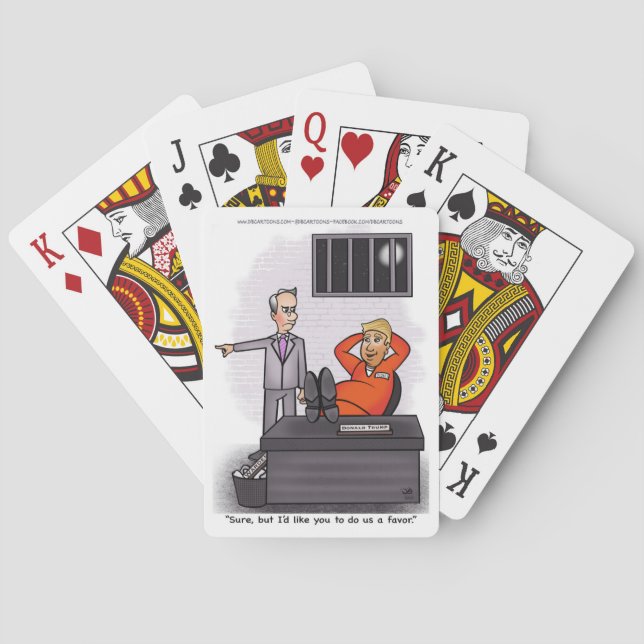 Donald Trump Playing Cards (Back)