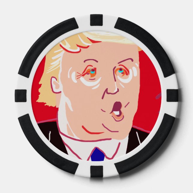 Donald Trump Poker Chips (Front)