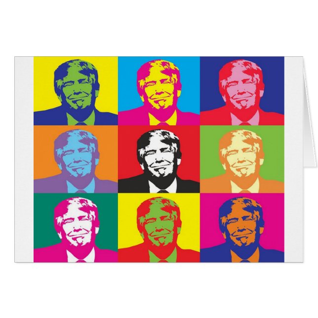 Donald Trump Pop Art (Front Horizontal)