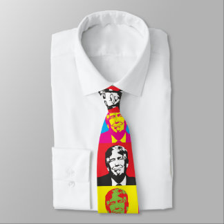 DONALD TRUMP POP ART NECK TIE