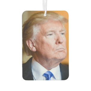 Donald Trump Portrait Car Air Freshener