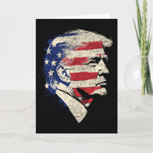 Donald Trump Portrait Card