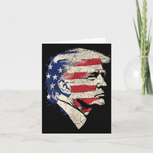 Donald Trump Portrait Card