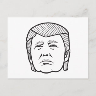 donald trump postcard