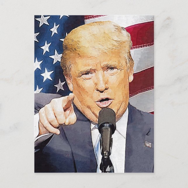 Donald Trump Postcard (Front)