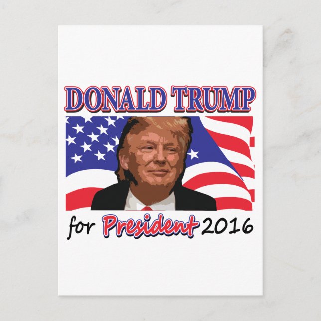Donald Trump Postcard (Front)