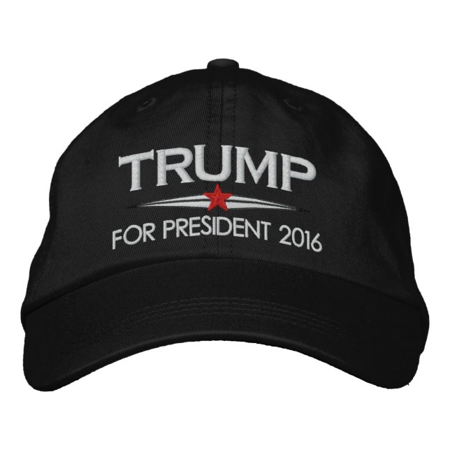 Donald Trump - President CAN CHANGE DATE Embroidered Hat (Front)