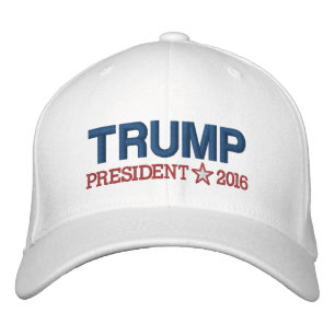 Donald Trump - President CAN CHANGE DATE Embroidered Hat