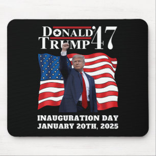 Donald Trump President Inauguration Day 2025 Victo Mouse Mat