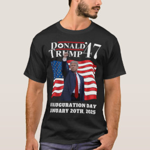 Donald Trump President Inauguration Day 2025 Victo T-Shirt