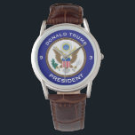 "Donald Trump," "President" & POTUS seal Watch<br><div class="desc">Time for Donald Trump,  President,  and  the official presidential seal.</div>