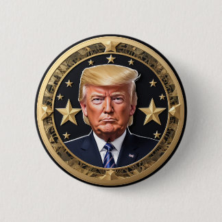 Donald Trump President Token Button