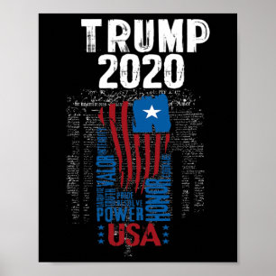 Donald Trump Presidential Election Republican Supp Poster