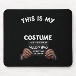 Donald Trump Prison Halloween Costume Mouse Mat