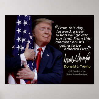 Donald Trump Quote Poster 8" x 11.5"