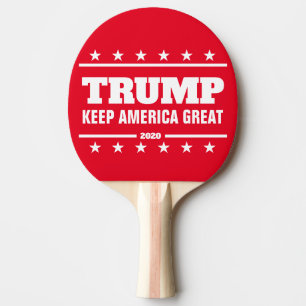 Donald Trump republican Keep America Great Ping Pong Paddle