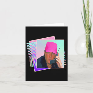 Donald Trump Retro 80s 90s Graphic Card