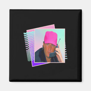 Donald Trump Retro 80s 90s Graphic  Magnet