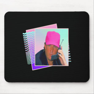 Donald Trump Retro 80s 90s Graphic Mouse Mat