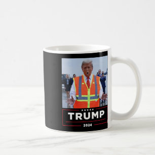 Donald Trump Rides In Garbage Truck Shirt Garbage  Coffee Mug
