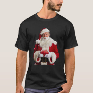 Donald Trump Santa Claus Christmas Xmas USA Presid T-Shirt