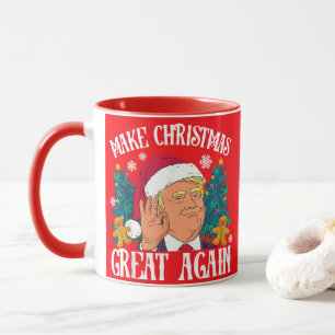 Donald Trump Santa Make Christmas Great Again Mug