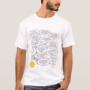 Donald Trump says what he thinks. Unfortunately. T-Shirt