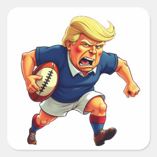 Donald Trump Square Sticker