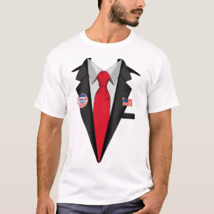 Donald Trump Suit And Tie Halloween Costume T-Shirt