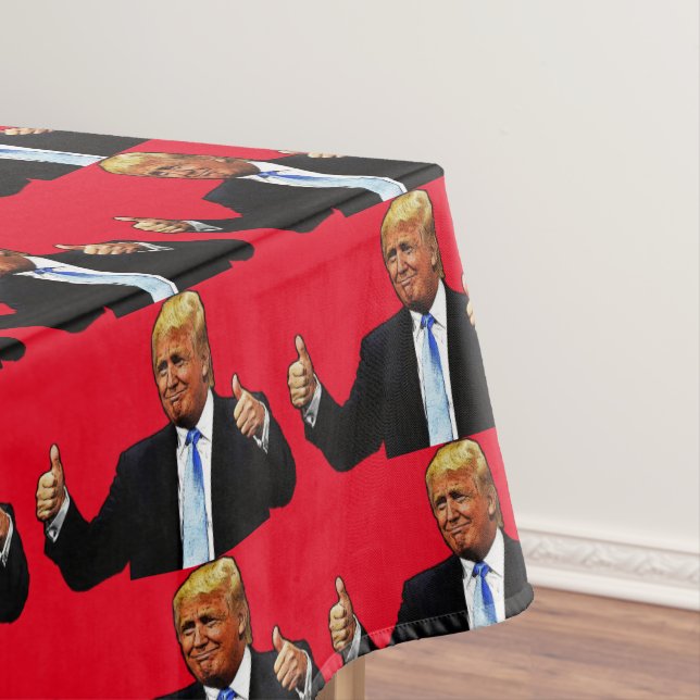 DONALD TRUMP TABLECLOTH (In Situ)