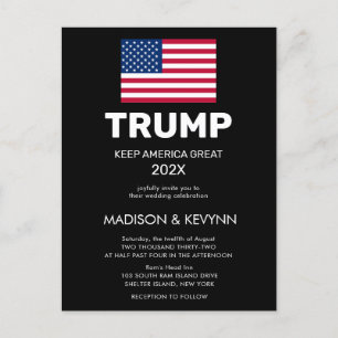 Donald Trump Take America Back Election  Postcard