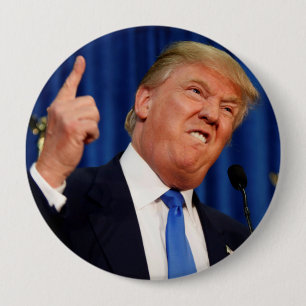 Donald Trump - Telling it like it is 10 Cm Round Badge