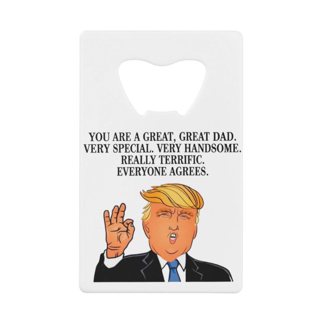 Donald Trump - terrific dad fathers day birthday (Front)