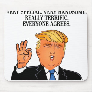 Donald Trump - terrific dad fathers day birthday Mouse Mat