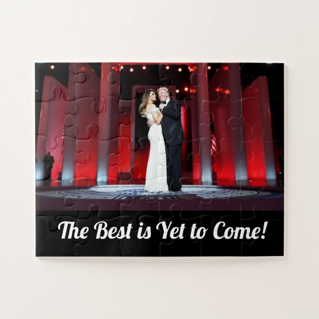 Donald Trump The Best is Yet to Come Jigsaw Puzzle (Horizontal)