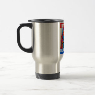 DONALD TRUMP - THE COMEBACK KING TRAVEL MUG