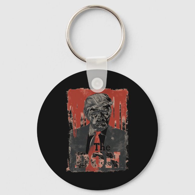 Donald Trump “the Don” 2024  Key Ring (Front)