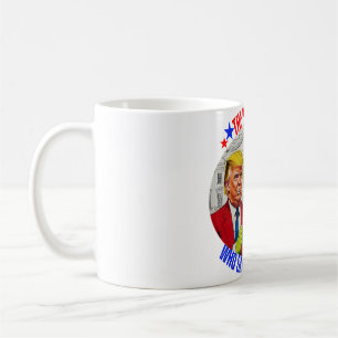 DONALD TRUMP- THE PRESIDENT WHO SAVED CHRISTMAS COFFEE MUG
