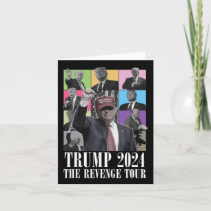 Donald Trump The Revenge Tour 2024 For Men And Wom Card