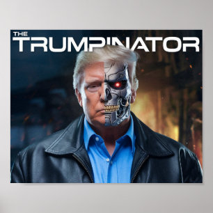 Donald Trump The Trumpinator II 45 47 President Poster