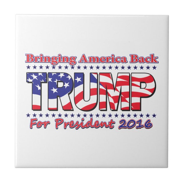 Donald Trump Tile (Front)