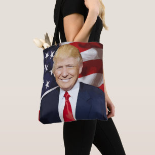 DONALD TRUMP TOTE PURSE BAG