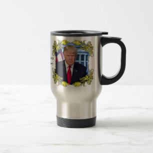 DONALD TRUMP TRAVEL MUG