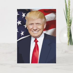 DONALD TRUMP TREMENDOUS BIG BIRTHDAY CARDS