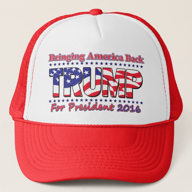 Donald Trump Trucker Hat (Front)