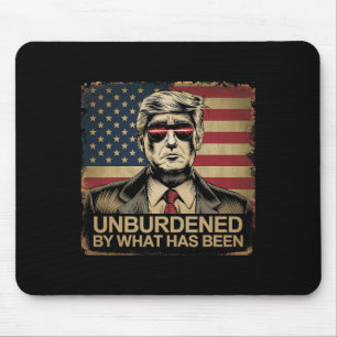Donald Trump Unburdened By What Has Been Funny Adu Mouse Mat