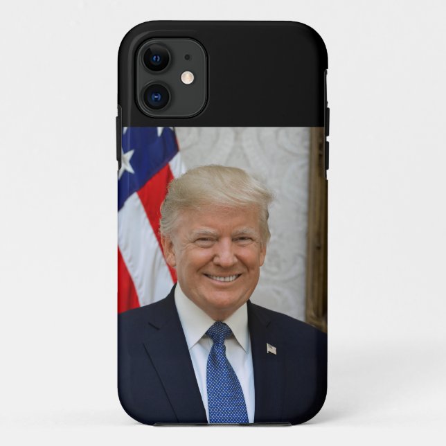 Donald Trump US President White House MAGA 2024  Case-Mate iPhone Case (Back)