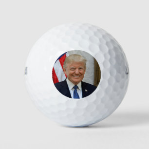 Donald Trump US President White House MAGA 2024 Golf Balls