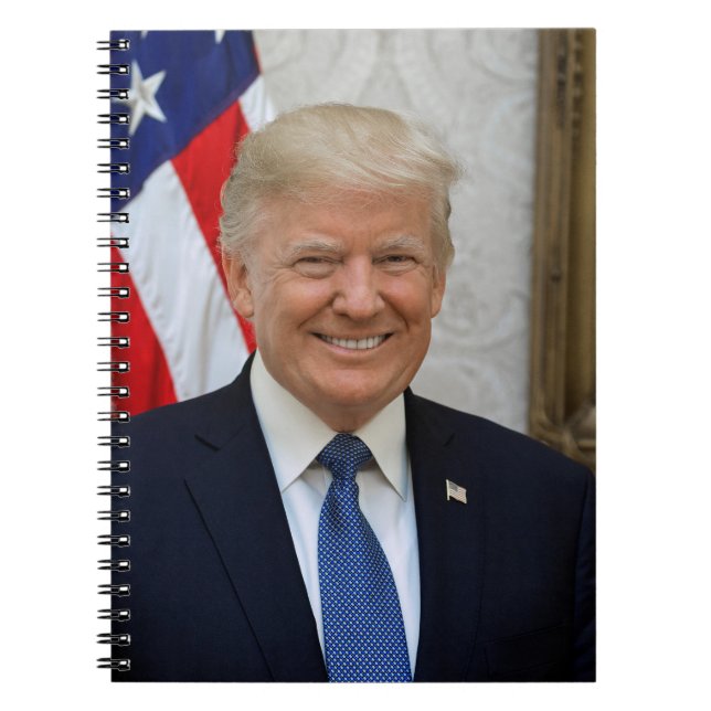 Donald Trump US President White House MAGA 2024  Notebook (Front)